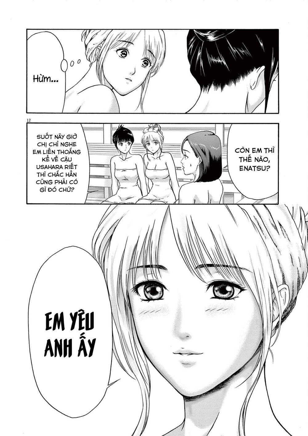 Tôi không phải miếng mồi ngon của mấy người!: Chapter 7: Buổi hội mặt tại phòng tắm hơi của các chị em