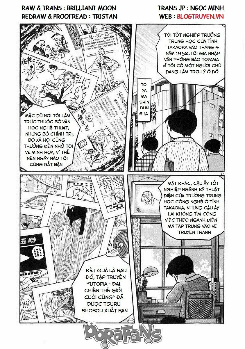 Tự truyện của Fujiko Fujio: Chapter 1: Tạm biệt, bạn tôi ơi