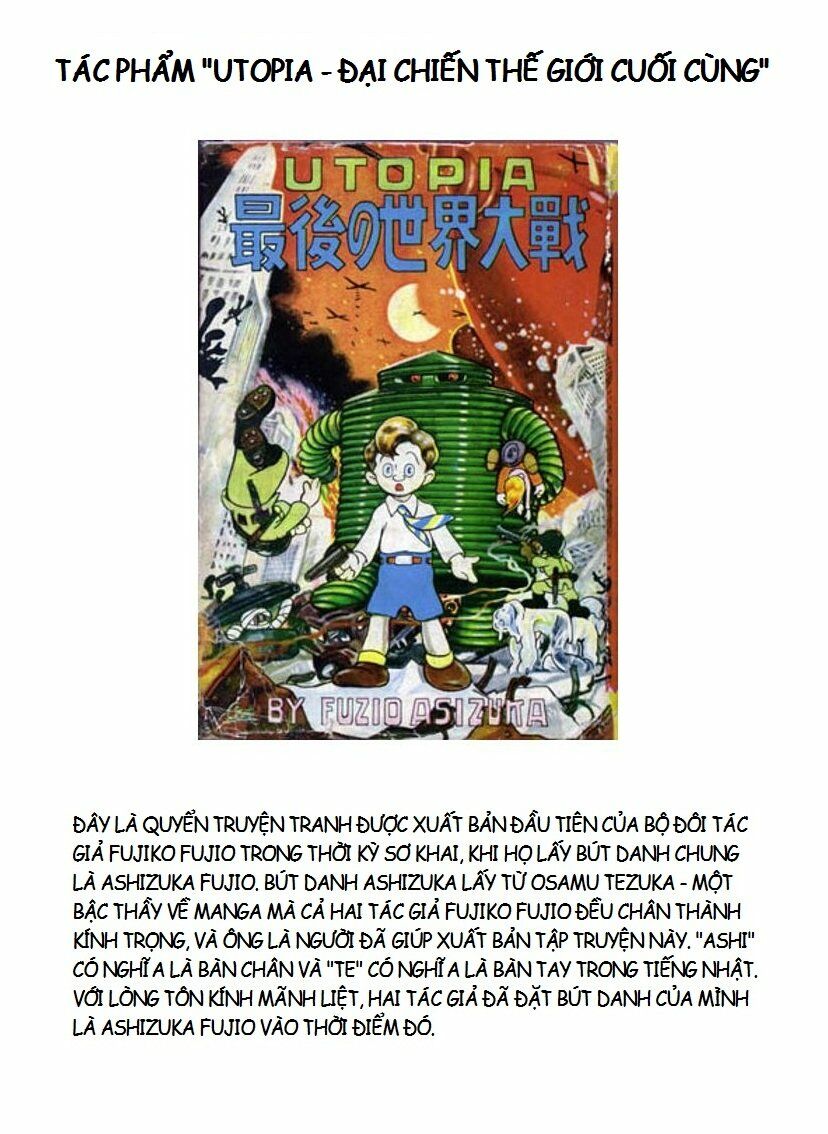 Tự truyện của Fujiko Fujio: Chapter 1: Tạm biệt, bạn tôi ơi