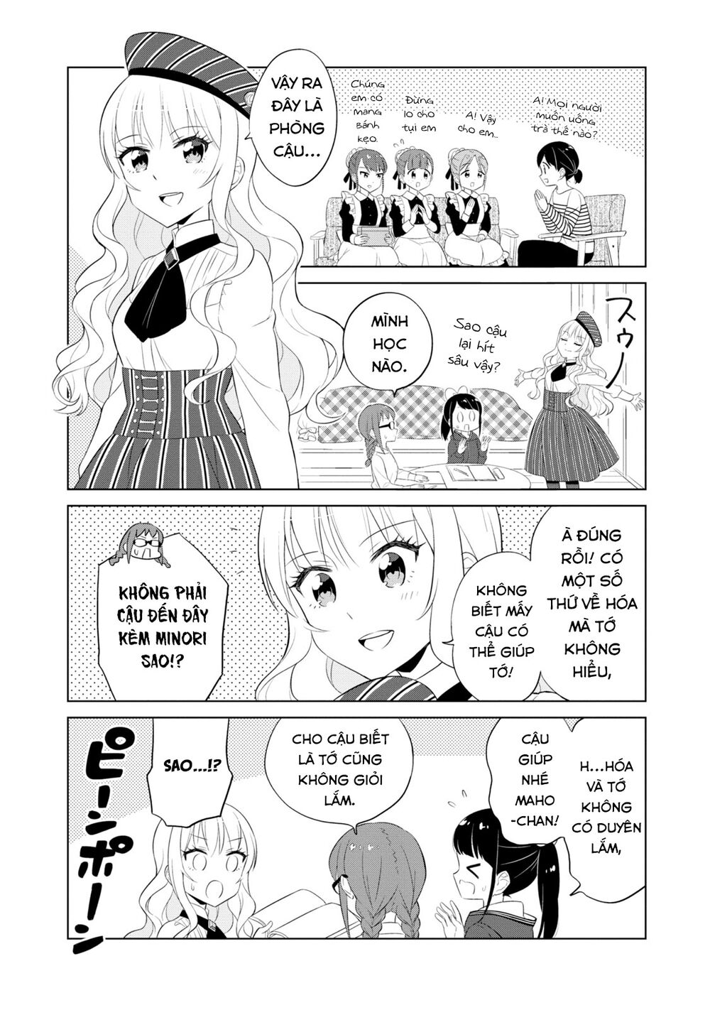 Minori & 100 Ladies: Chapter 8