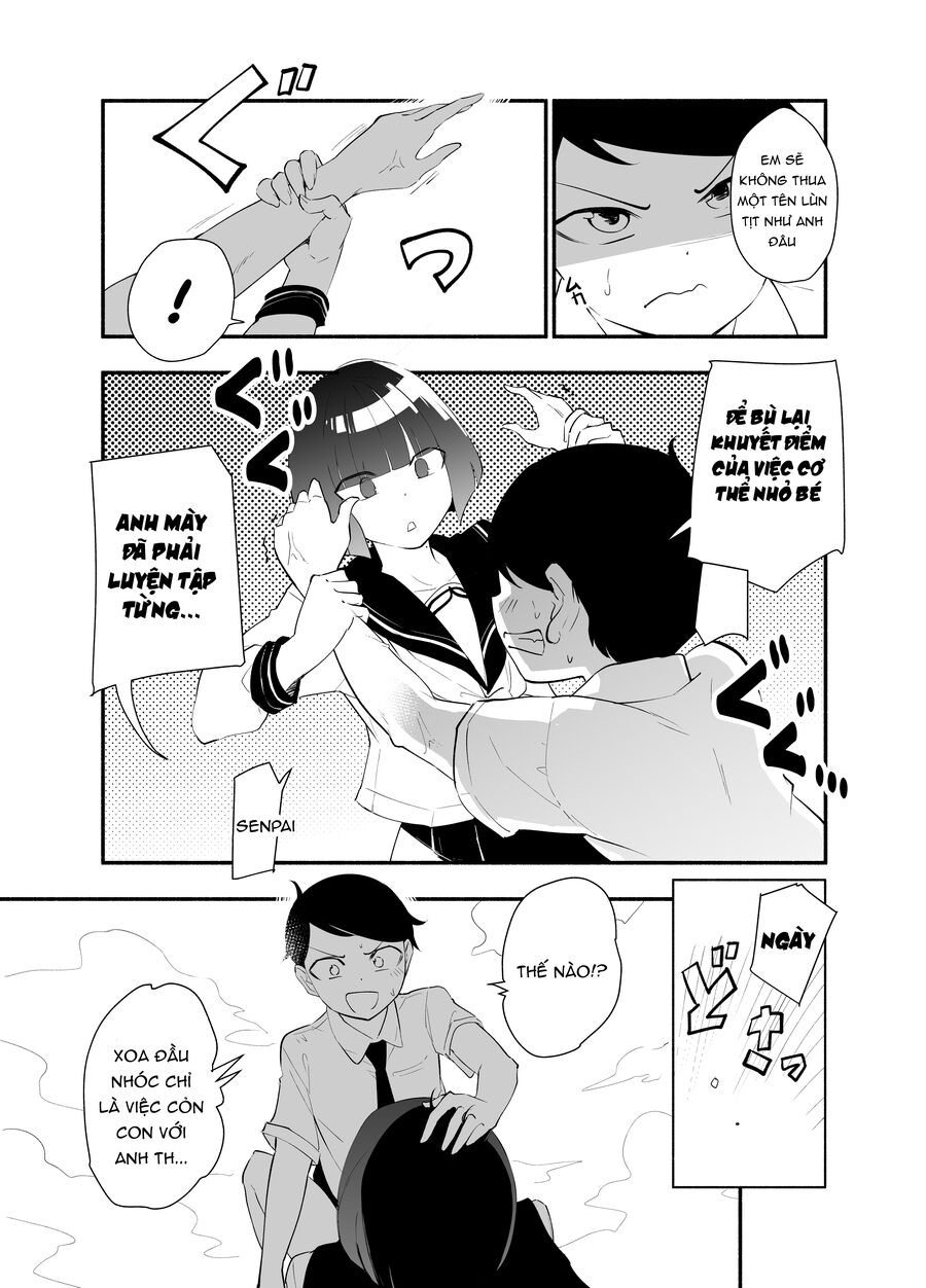 Koushinchou no Kouhai (♀) to Teishinchou no Senpai (♂) ga Renai ni Hatten suru made: Chapter 1