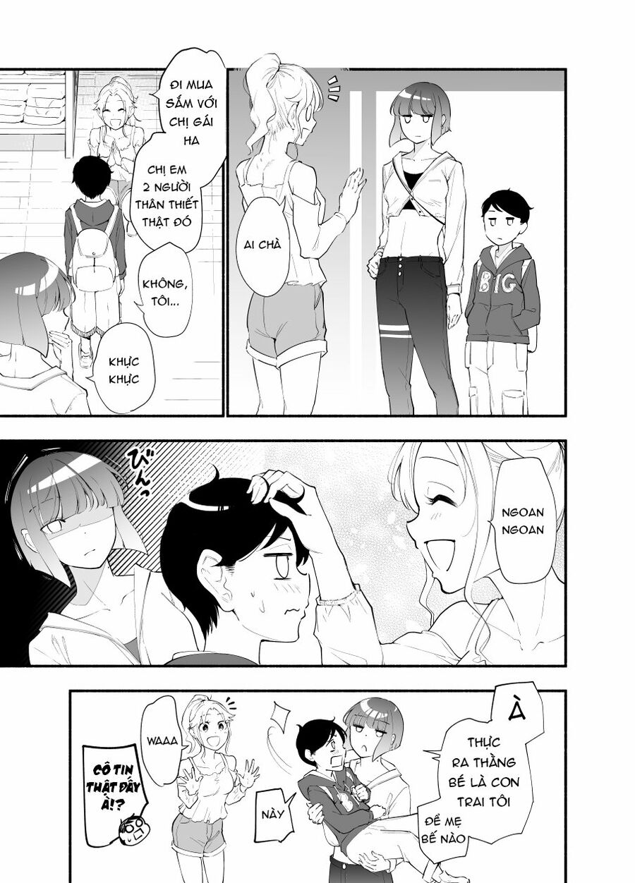 Koushinchou no Kouhai (♀) to Teishinchou no Senpai (♂) ga Renai ni Hatten suru made: Chapter 10
