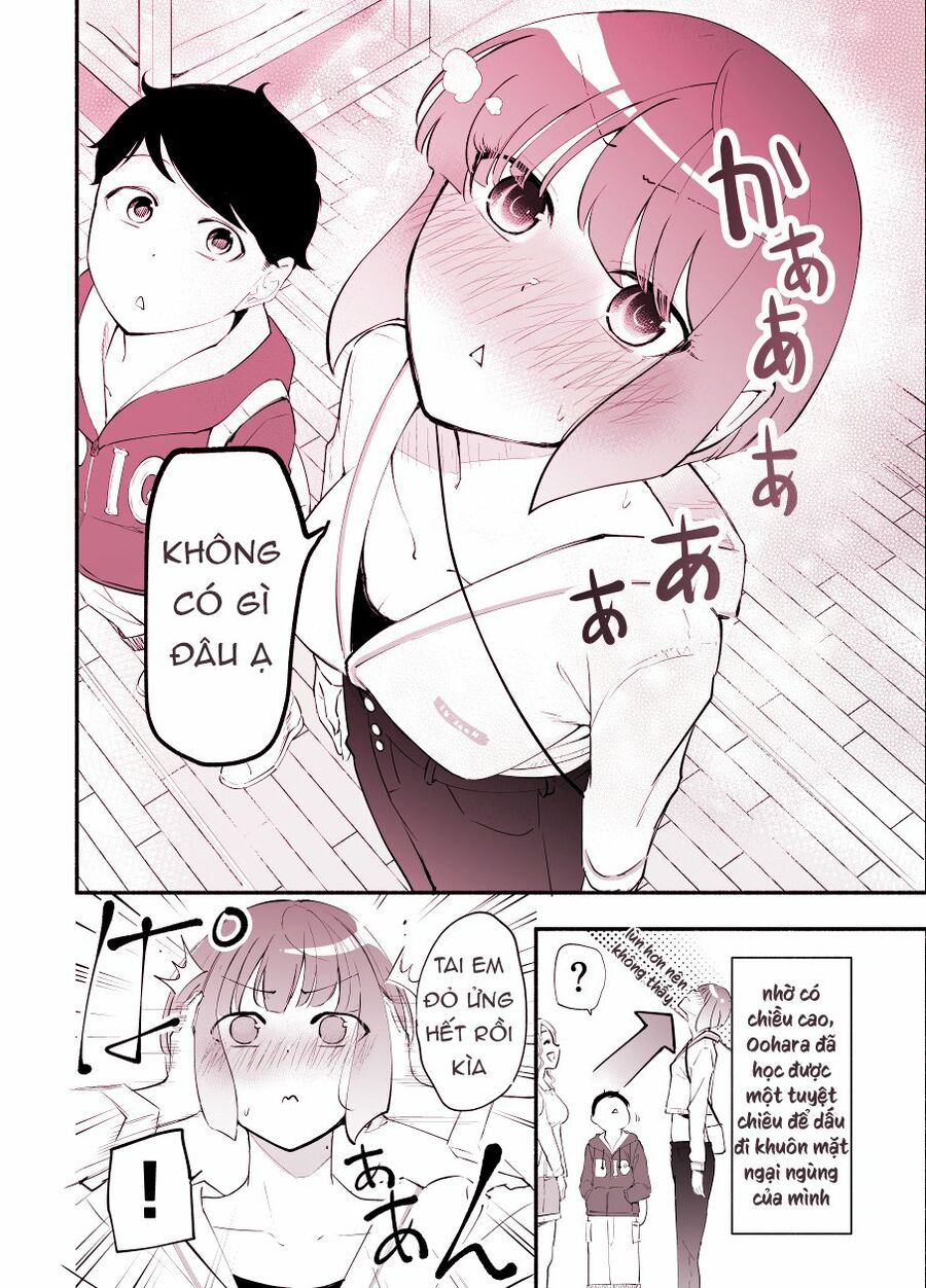 Koushinchou no Kouhai (♀) to Teishinchou no Senpai (♂) ga Renai ni Hatten suru made: Chapter 10