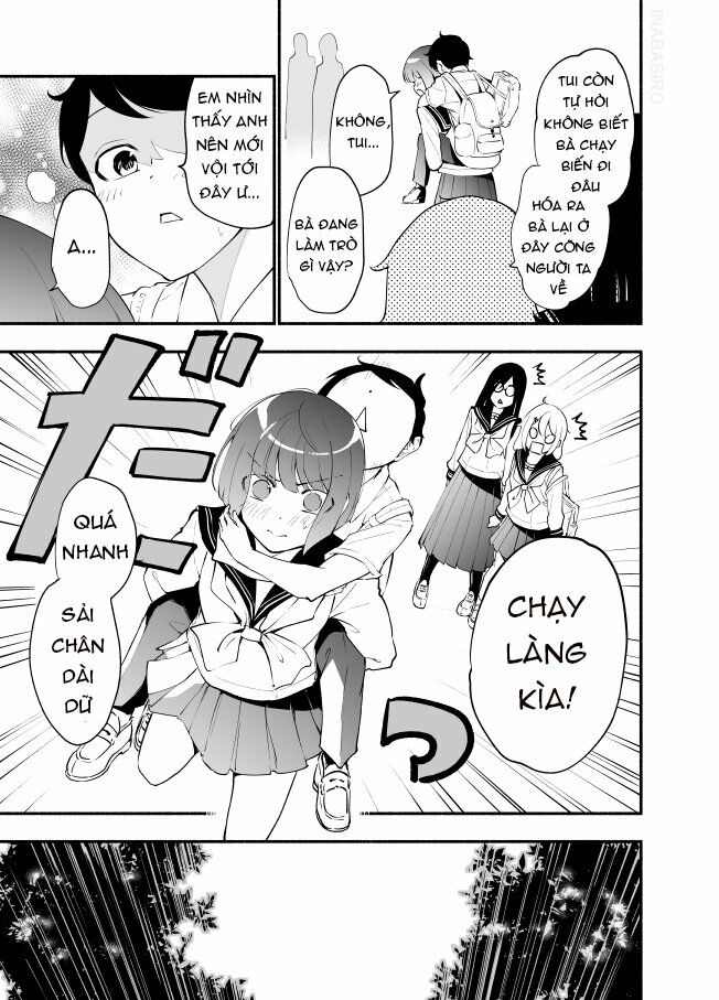Koushinchou no Kouhai (♀) to Teishinchou no Senpai (♂) ga Renai ni Hatten suru made: Chapter 11