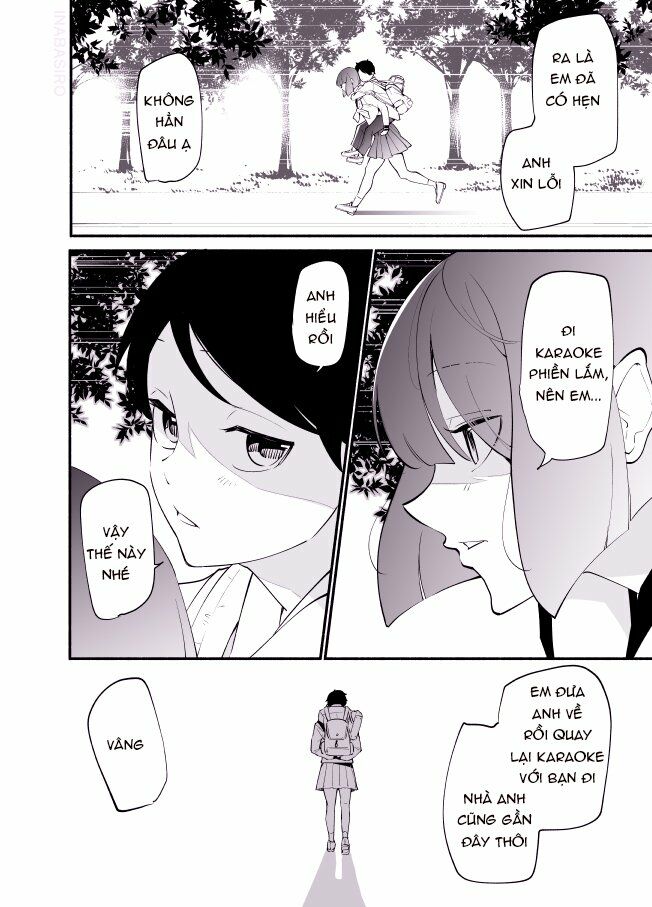Koushinchou no Kouhai (♀) to Teishinchou no Senpai (♂) ga Renai ni Hatten suru made: Chapter 11