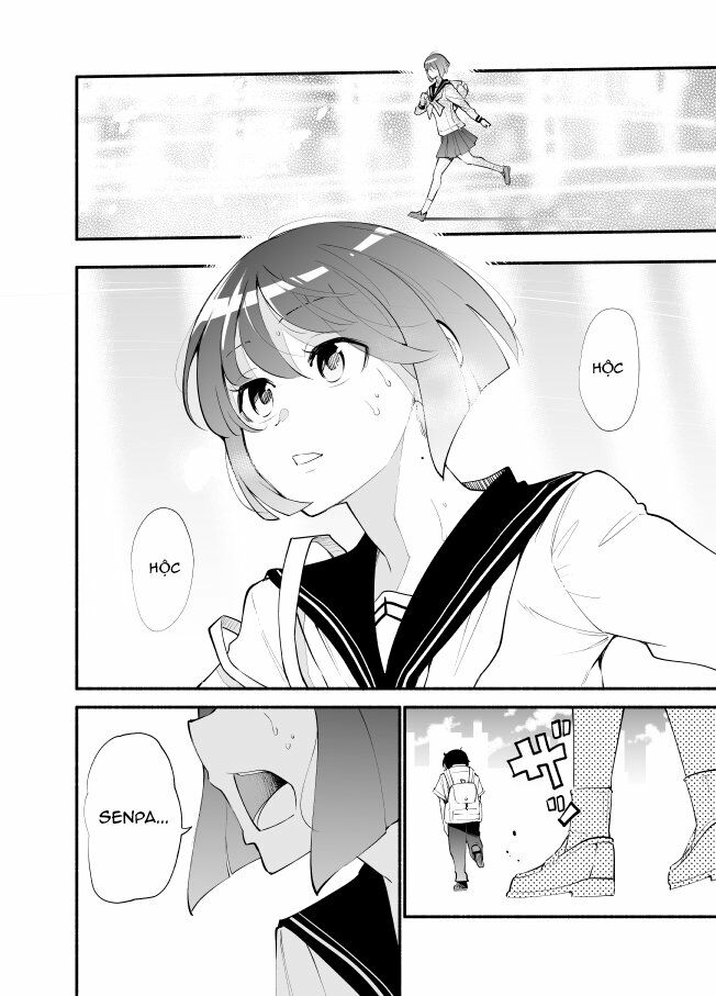 Koushinchou no Kouhai (♀) to Teishinchou no Senpai (♂) ga Renai ni Hatten suru made: Chapter 12