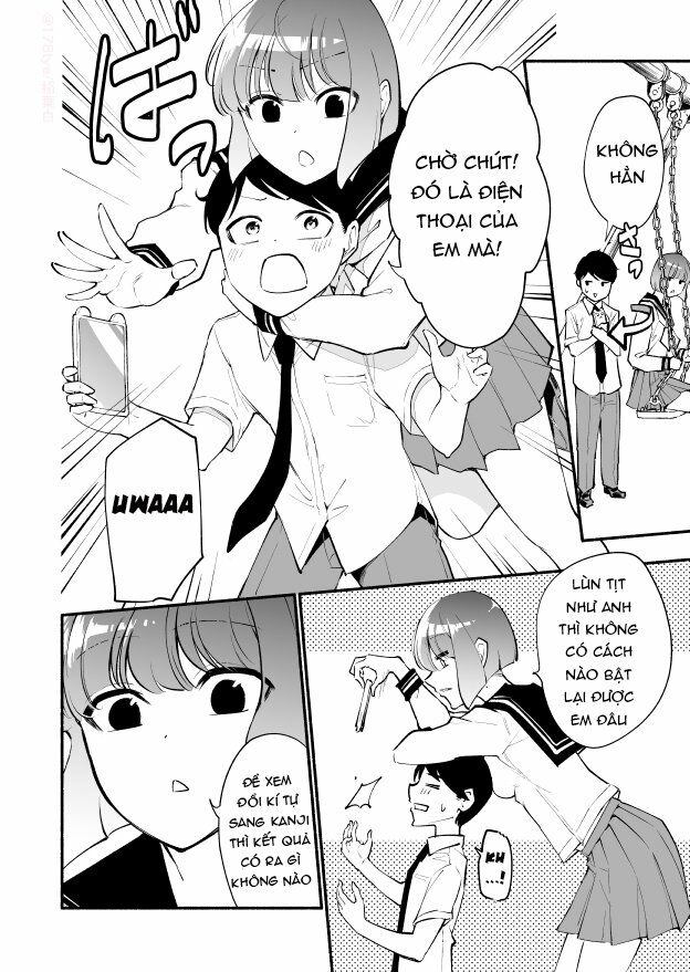 Koushinchou no Kouhai (♀) to Teishinchou no Senpai (♂) ga Renai ni Hatten suru made: Chapter 15
