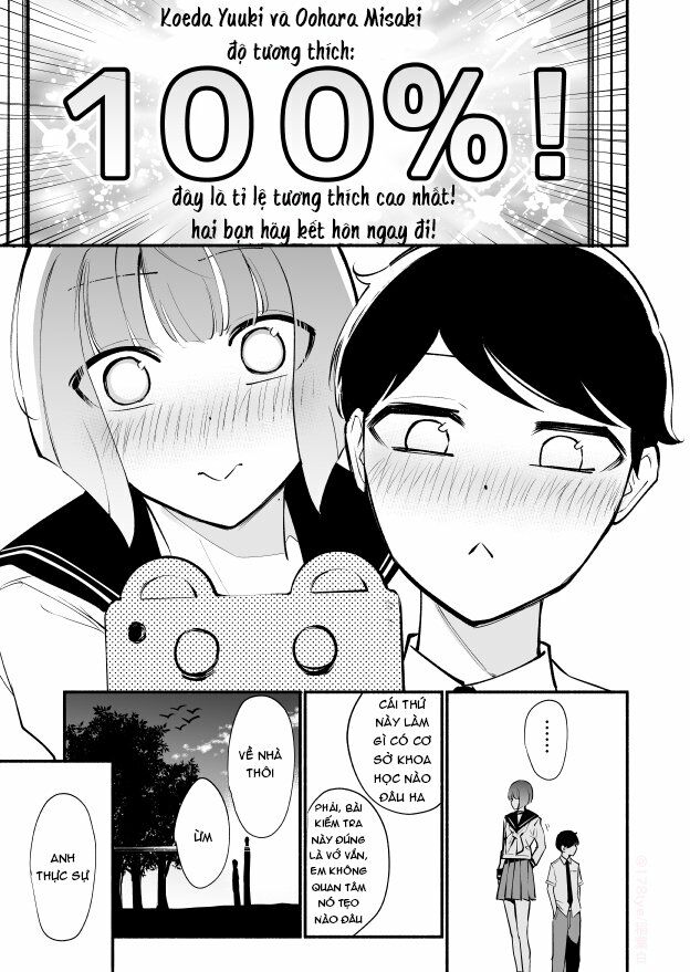 Koushinchou no Kouhai (♀) to Teishinchou no Senpai (♂) ga Renai ni Hatten suru made: Chapter 15
