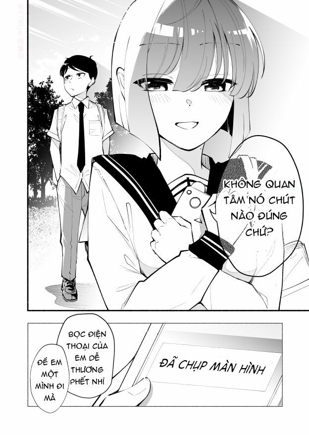 Koushinchou no Kouhai (♀) to Teishinchou no Senpai (♂) ga Renai ni Hatten suru made: Chapter 15