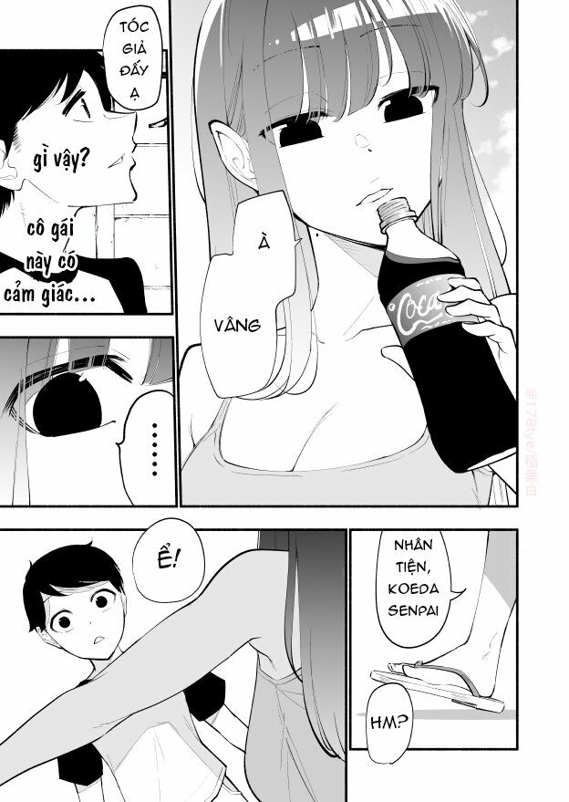 Koushinchou no Kouhai (♀) to Teishinchou no Senpai (♂) ga Renai ni Hatten suru made: Chapter 16