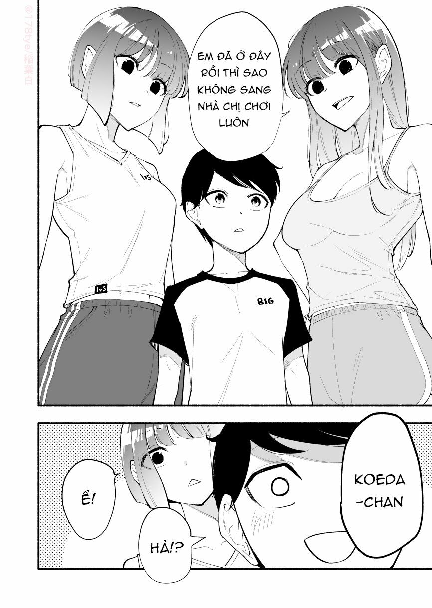 Koushinchou no Kouhai (♀) to Teishinchou no Senpai (♂) ga Renai ni Hatten suru made: Chapter 16
