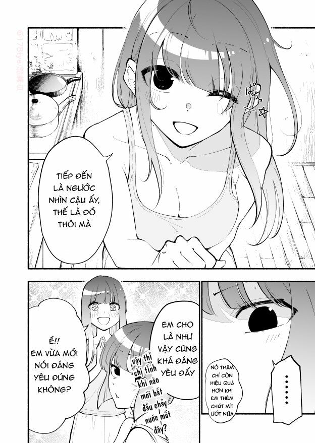 Koushinchou no Kouhai (♀) to Teishinchou no Senpai (♂) ga Renai ni Hatten suru made: Chapter 17