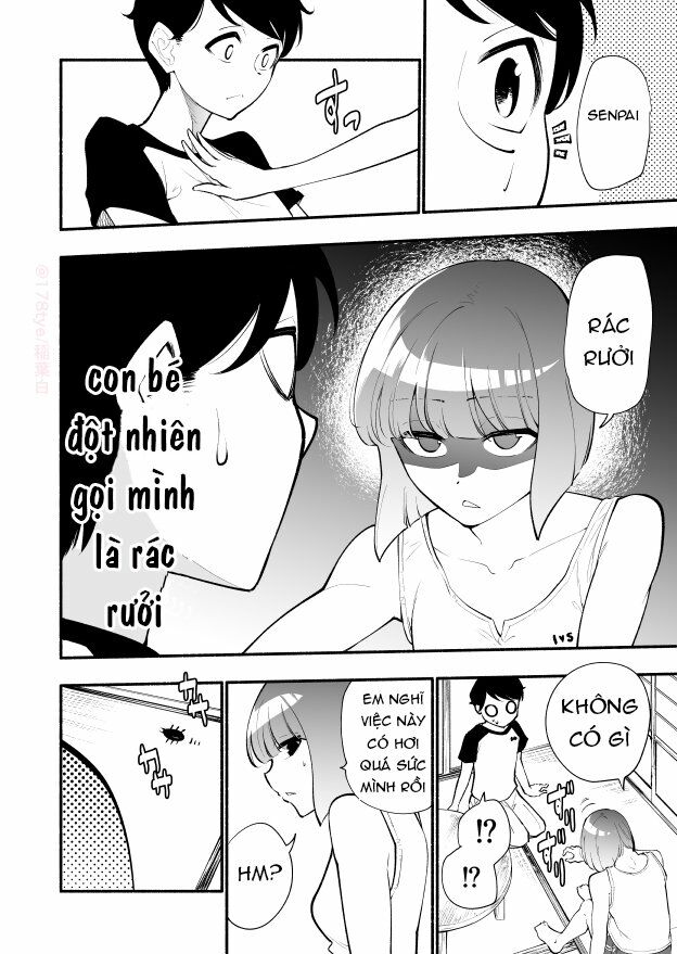 Koushinchou no Kouhai (♀) to Teishinchou no Senpai (♂) ga Renai ni Hatten suru made: Chapter 17