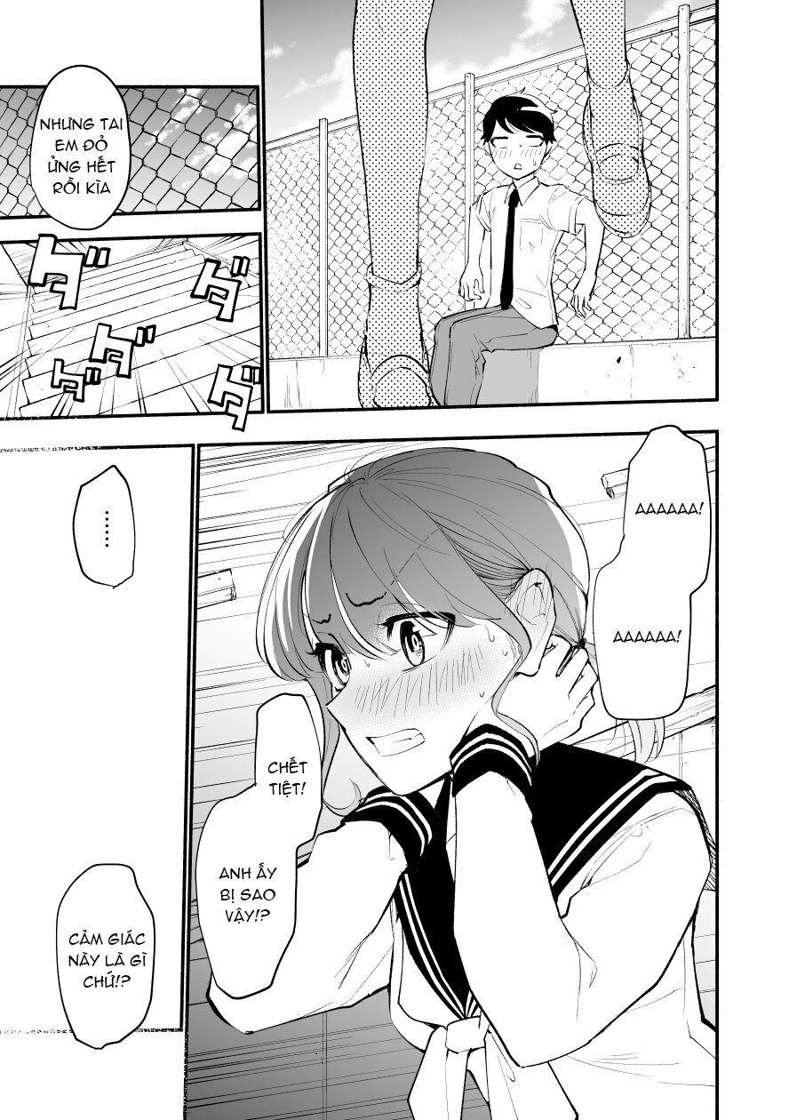Koushinchou no Kouhai (♀) to Teishinchou no Senpai (♂) ga Renai ni Hatten suru made: Chapter 18