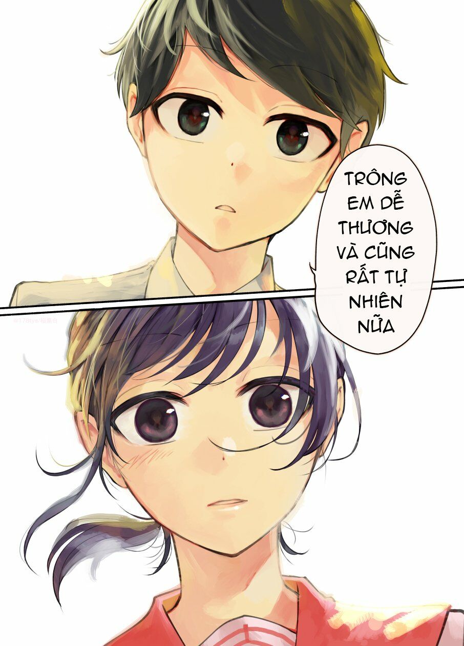 Koushinchou no Kouhai (♀) to Teishinchou no Senpai (♂) ga Renai ni Hatten suru made: Chapter 18