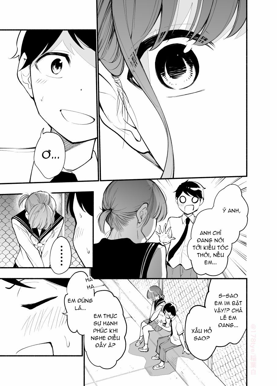 Koushinchou no Kouhai (♀) to Teishinchou no Senpai (♂) ga Renai ni Hatten suru made: Chapter 18