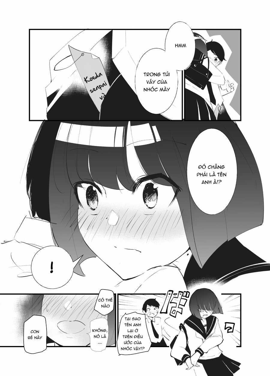 Koushinchou no Kouhai (♀) to Teishinchou no Senpai (♂) ga Renai ni Hatten suru made: Chapter 2
