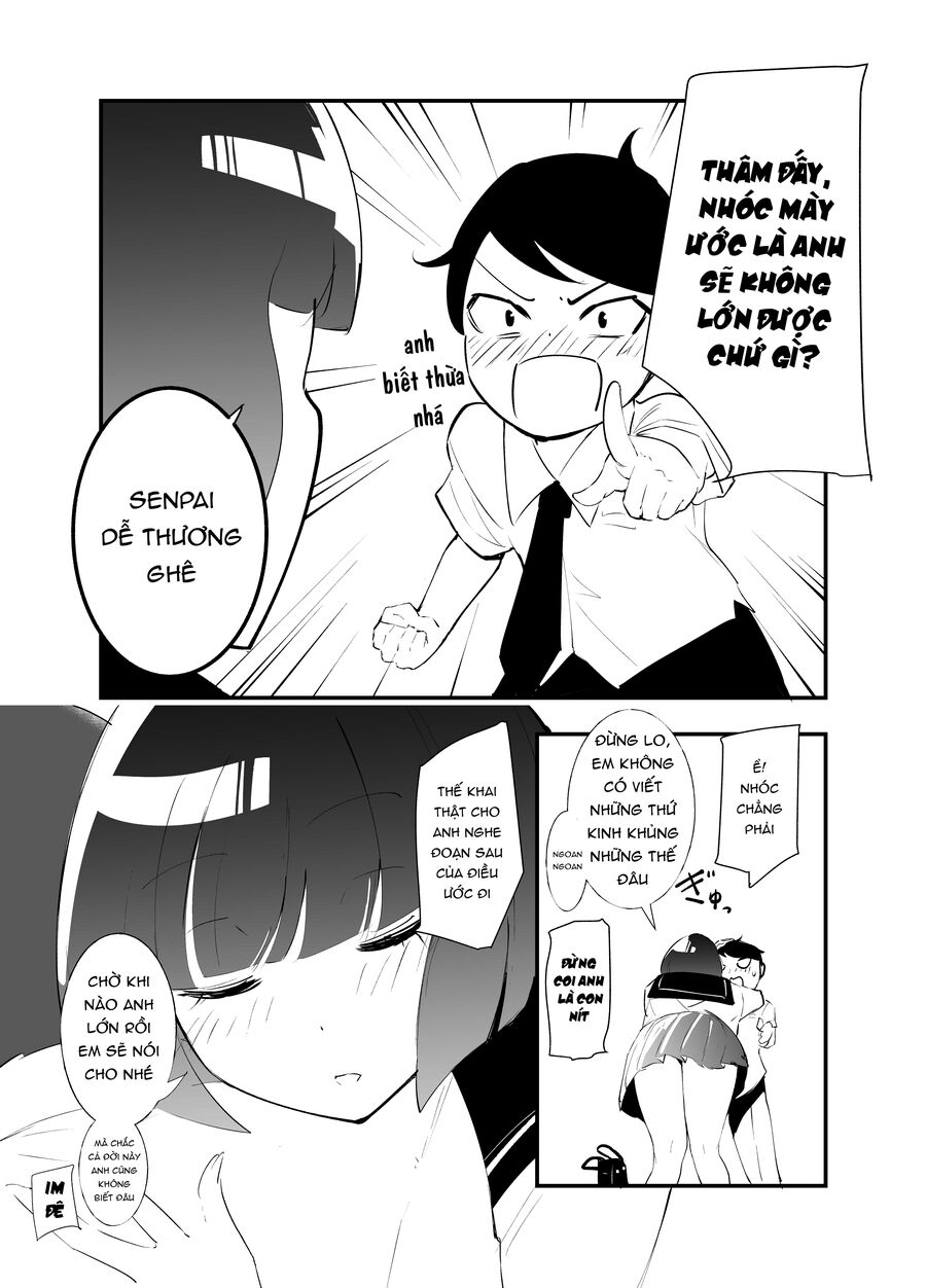Koushinchou no Kouhai (♀) to Teishinchou no Senpai (♂) ga Renai ni Hatten suru made: Chapter 2