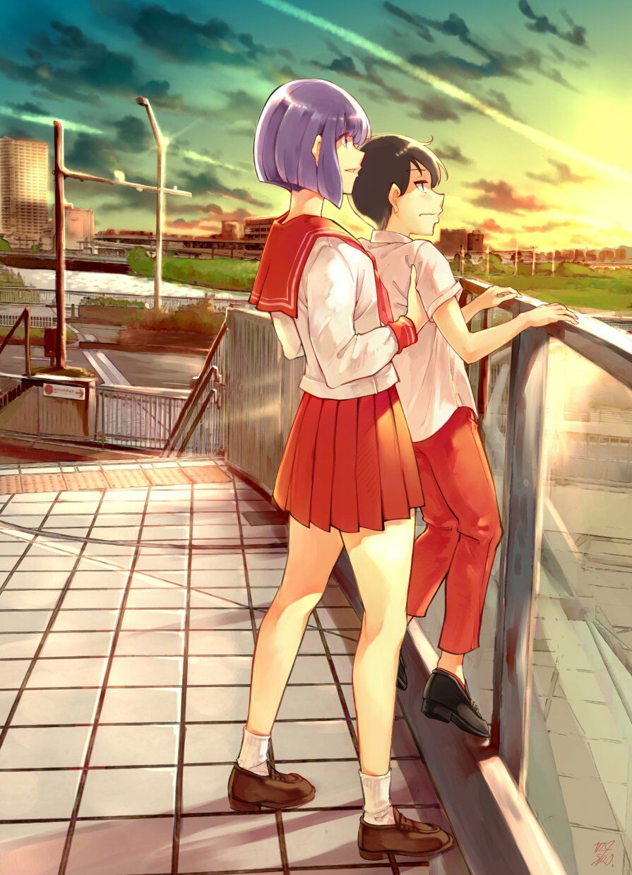 Koushinchou no Kouhai (♀) to Teishinchou no Senpai (♂) ga Renai ni Hatten suru made: Chapter 2