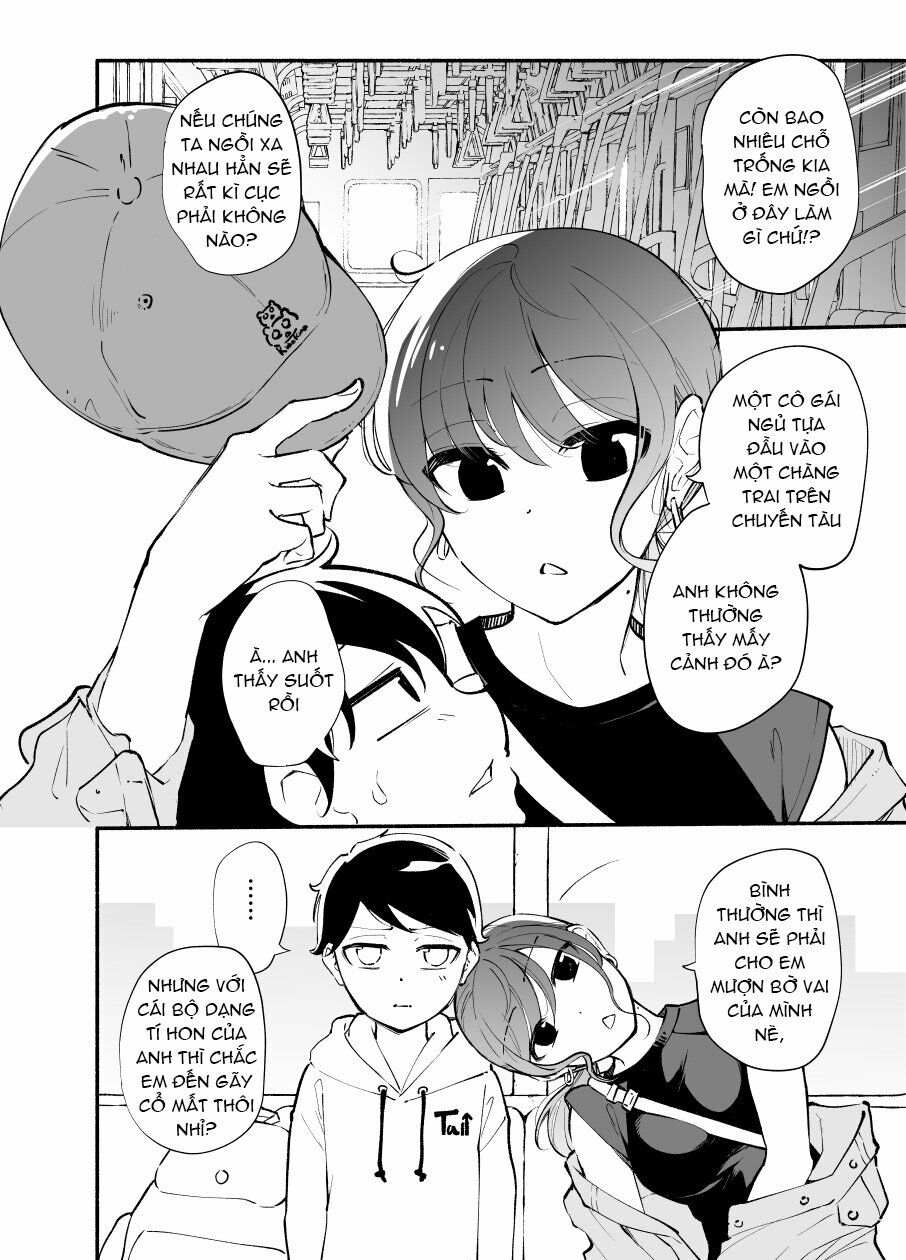 Koushinchou no Kouhai (♀) to Teishinchou no Senpai (♂) ga Renai ni Hatten suru made: Chapter 20