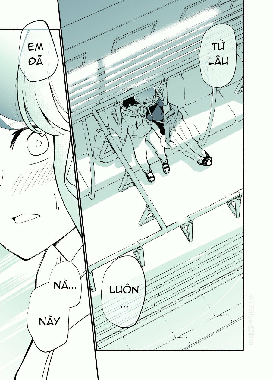 Koushinchou no Kouhai (♀) to Teishinchou no Senpai (♂) ga Renai ni Hatten suru made: Chapter 20