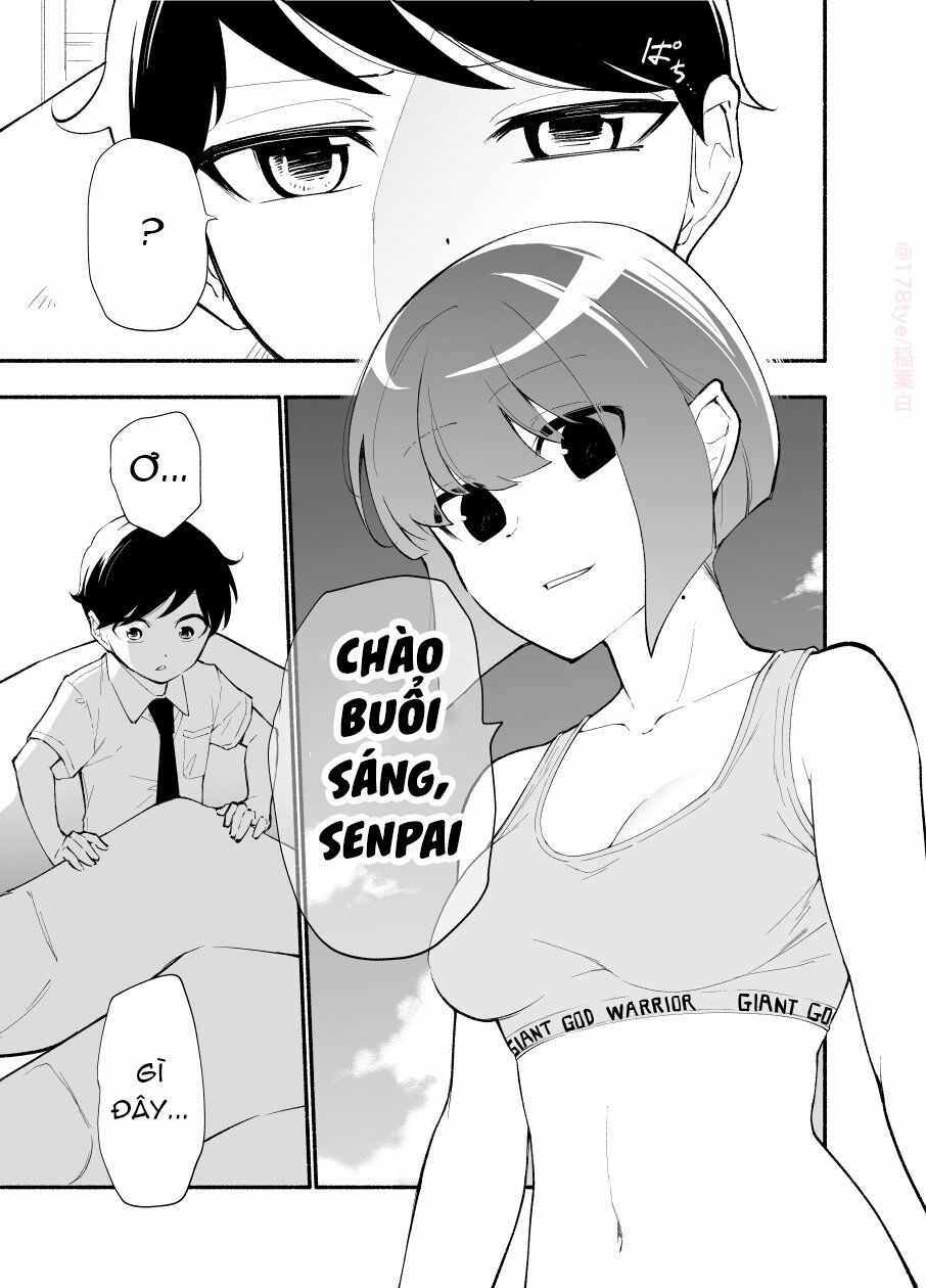 Koushinchou no Kouhai (♀) to Teishinchou no Senpai (♂) ga Renai ni Hatten suru made: Chapter 21.5