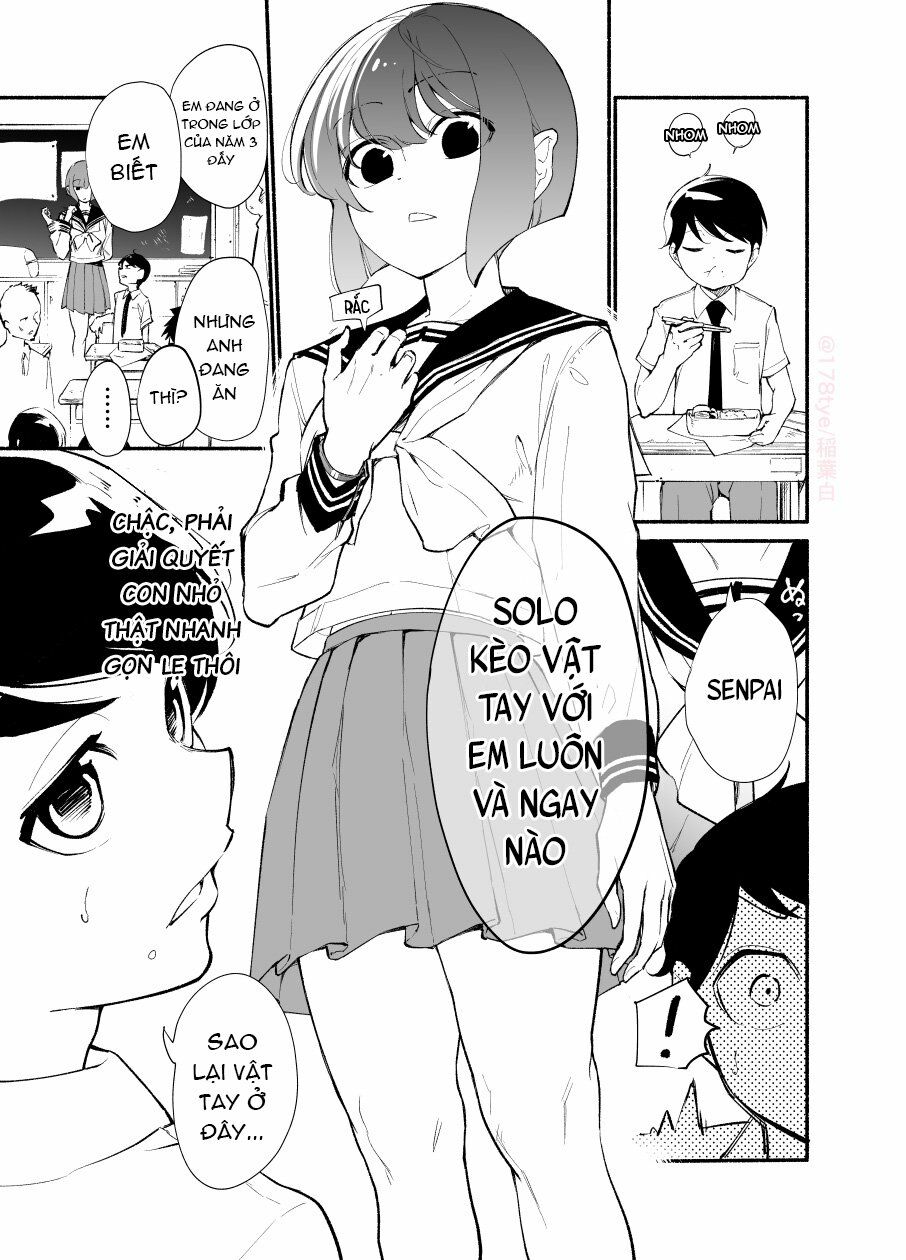 Koushinchou no Kouhai (♀) to Teishinchou no Senpai (♂) ga Renai ni Hatten suru made: Chapter 21