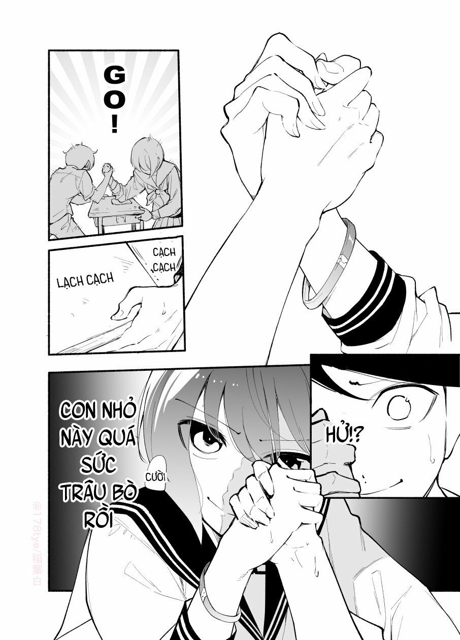Koushinchou no Kouhai (♀) to Teishinchou no Senpai (♂) ga Renai ni Hatten suru made: Chapter 21