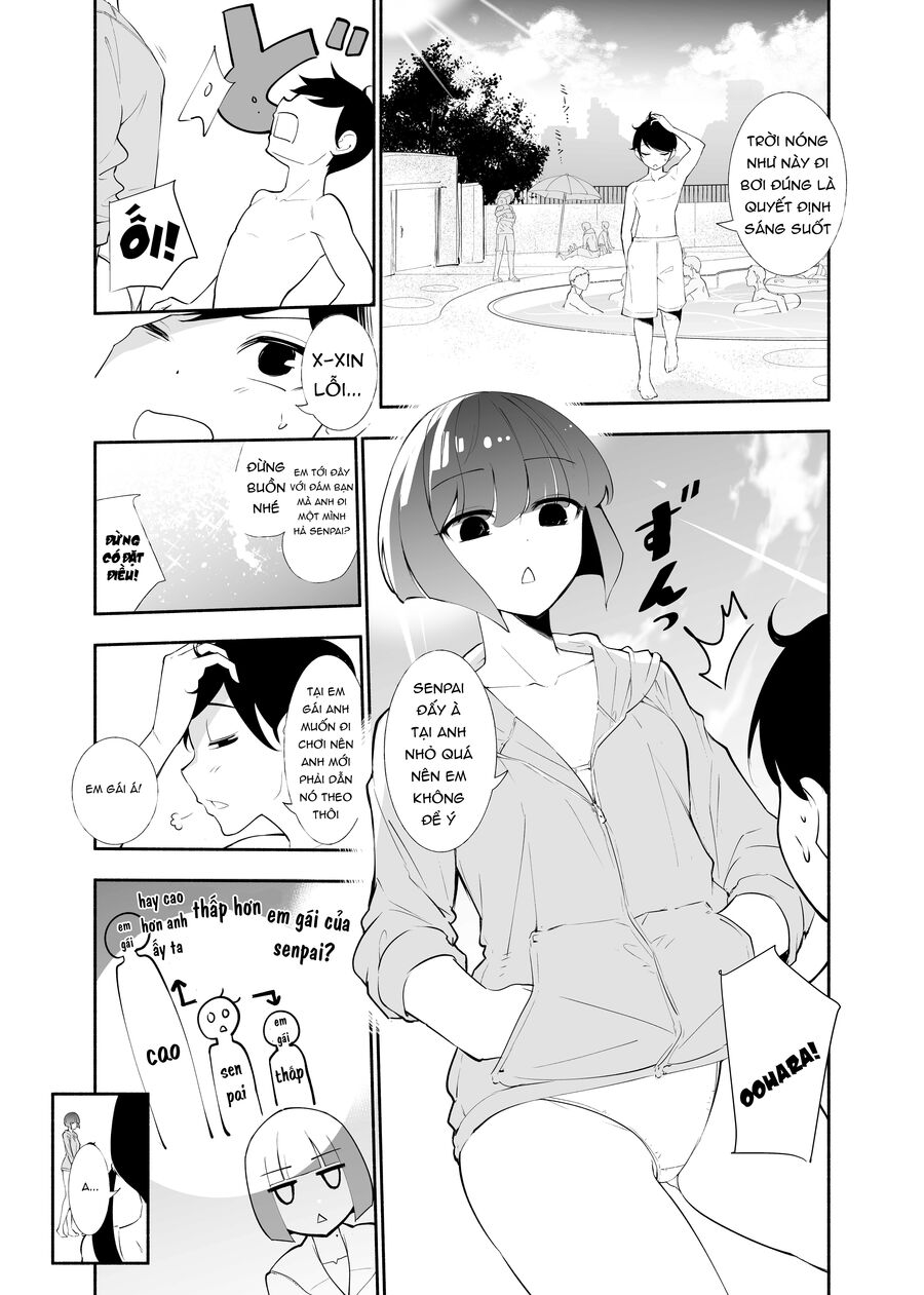 Koushinchou no Kouhai (♀) to Teishinchou no Senpai (♂) ga Renai ni Hatten suru made: Chapter 5