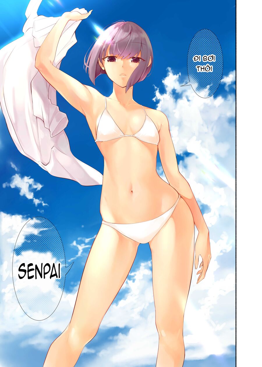 Koushinchou no Kouhai (♀) to Teishinchou no Senpai (♂) ga Renai ni Hatten suru made: Chapter 5