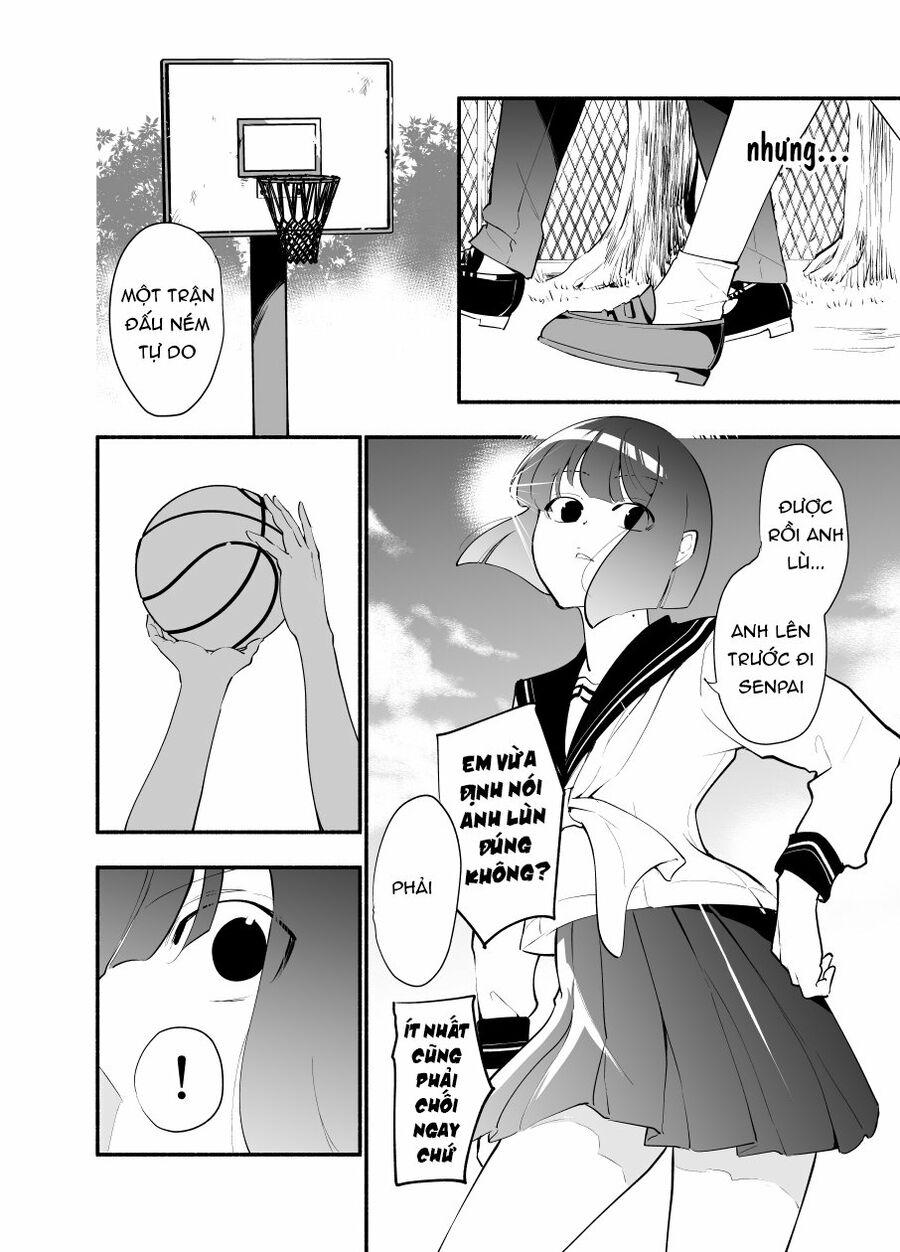 Koushinchou no Kouhai (♀) to Teishinchou no Senpai (♂) ga Renai ni Hatten suru made: Chapter 8