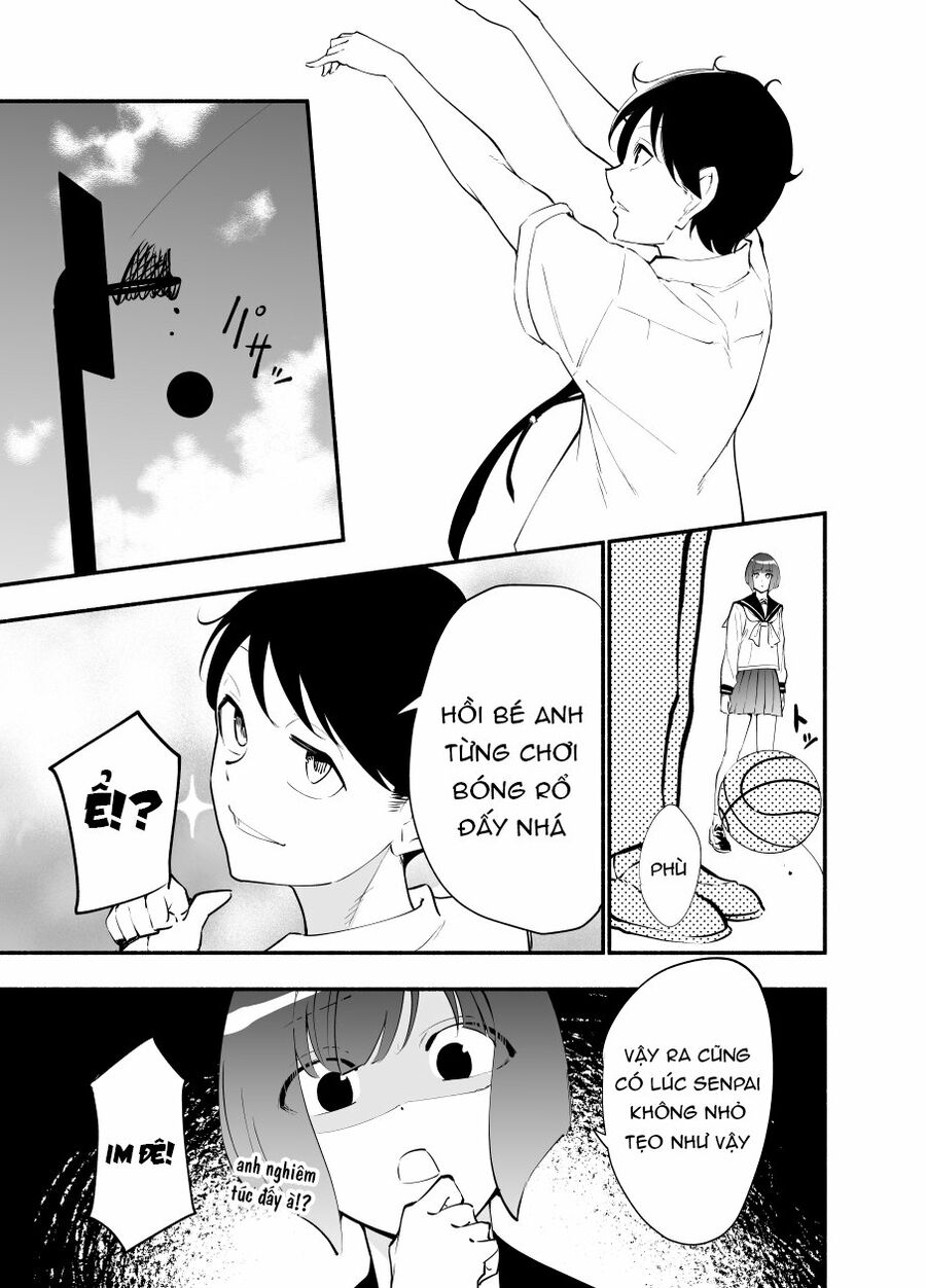 Koushinchou no Kouhai (♀) to Teishinchou no Senpai (♂) ga Renai ni Hatten suru made: Chapter 8