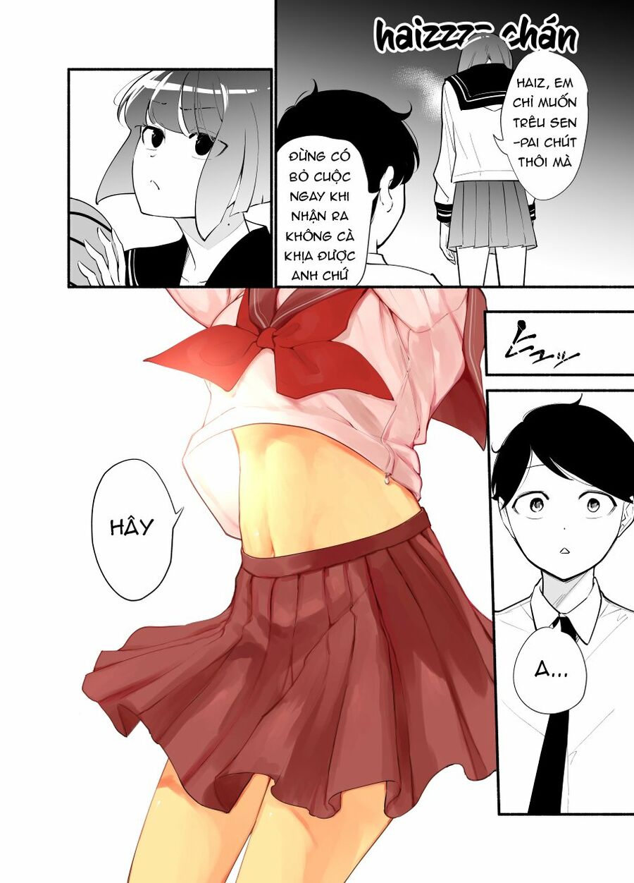 Koushinchou no Kouhai (♀) to Teishinchou no Senpai (♂) ga Renai ni Hatten suru made: Chapter 8