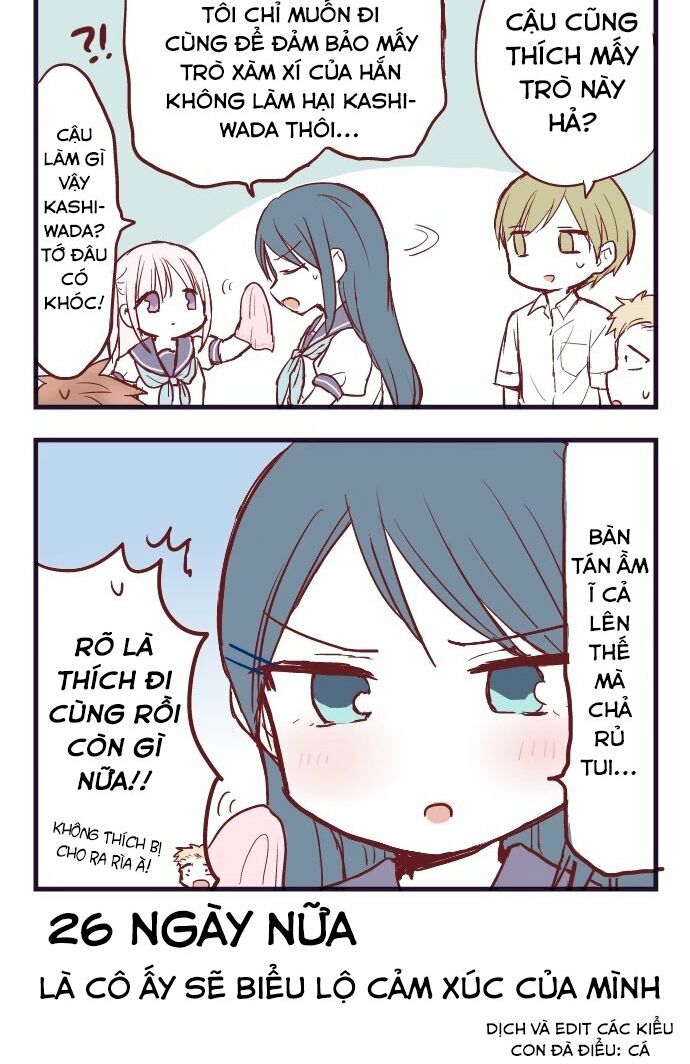 Cô ấy sẽ biểu lộ cảm xúc của mình sau 100 ngày: Chapter 74