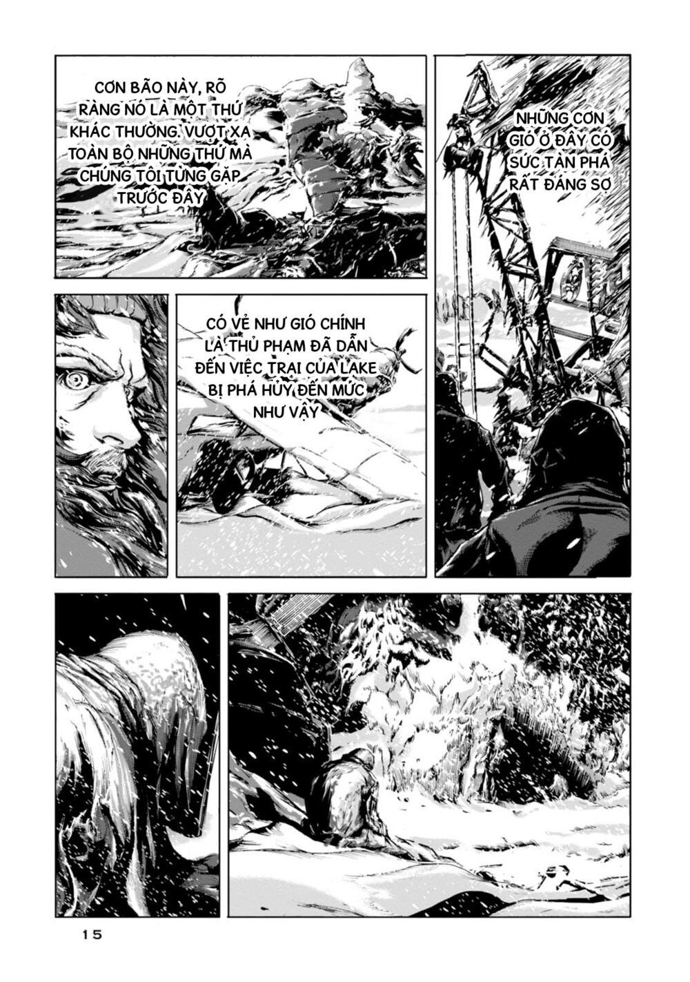 Kyouki no sanmyaku Nite - At the mountain of madness: Chapter 0: Sau cơn bão