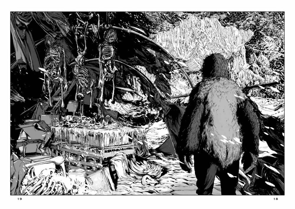 Kyouki no sanmyaku Nite - At the mountain of madness: Chapter 0: Sau cơn bão