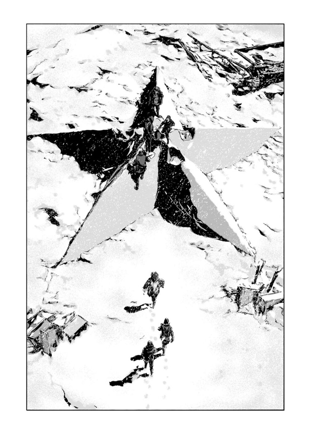Kyouki no sanmyaku Nite - At the mountain of madness: Chapter 0: Sau cơn bão