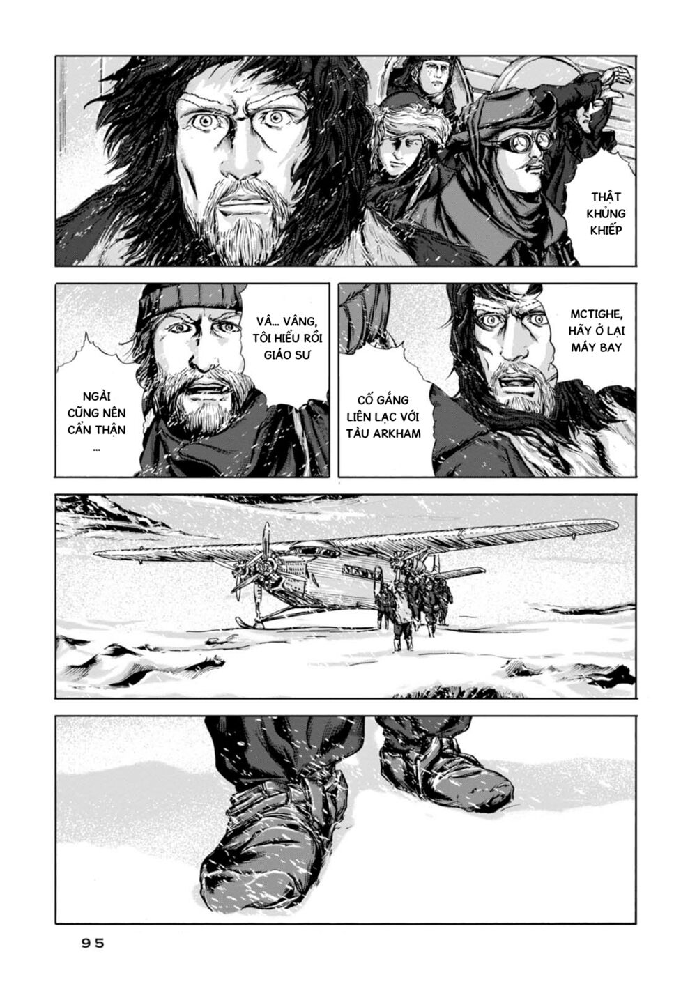 Kyouki no sanmyaku Nite - At the mountain of madness: Chapter 10: Sự tàn phá vô cùng khủng khiếp