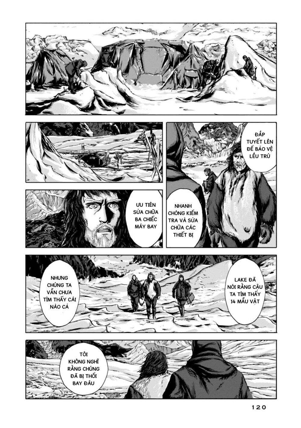 Kyouki no sanmyaku Nite - At the mountain of madness: Chapter 11: Nơi diễn ra thảm kịch