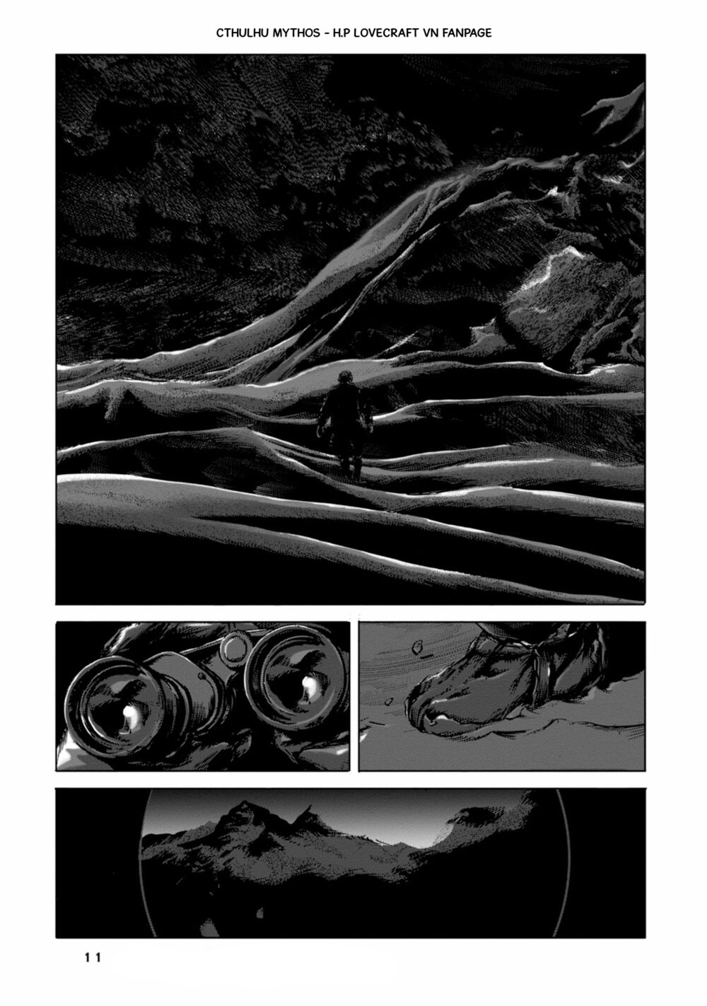 Kyouki no sanmyaku Nite - At the mountain of madness: Chapter 13: Siêu đô thị kỷ cổ cận