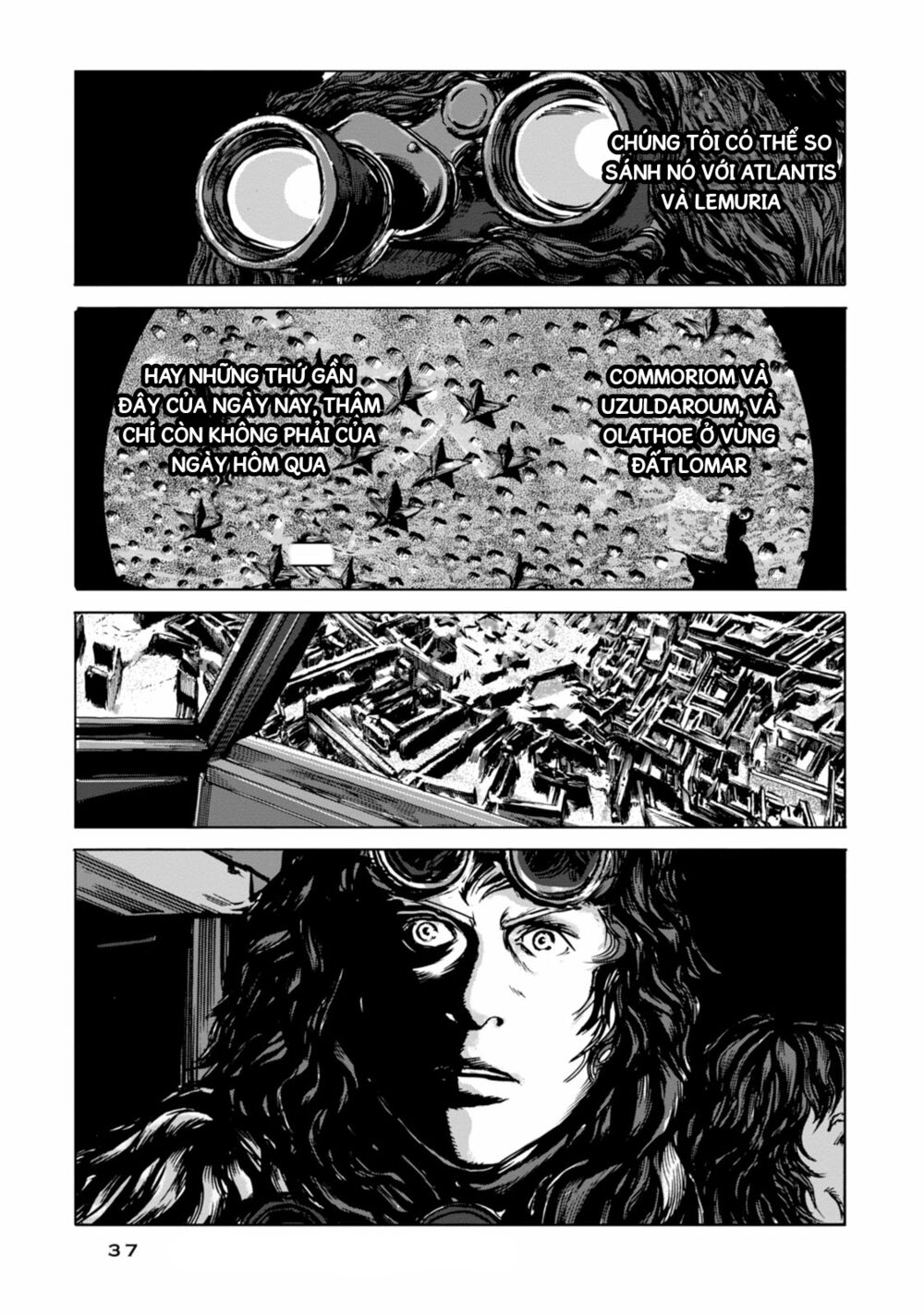 Kyouki no sanmyaku Nite - At the mountain of madness: Chapter 13: Siêu đô thị kỷ cổ cận