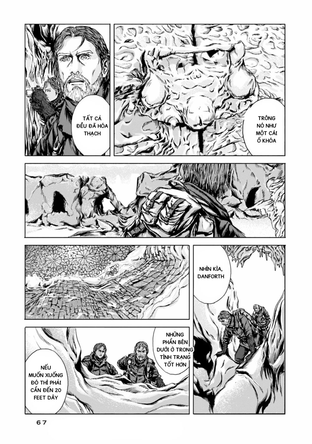 Kyouki no sanmyaku Nite - At the mountain of madness: Chapter 14: Sự hùng vĩ của mê cung đá