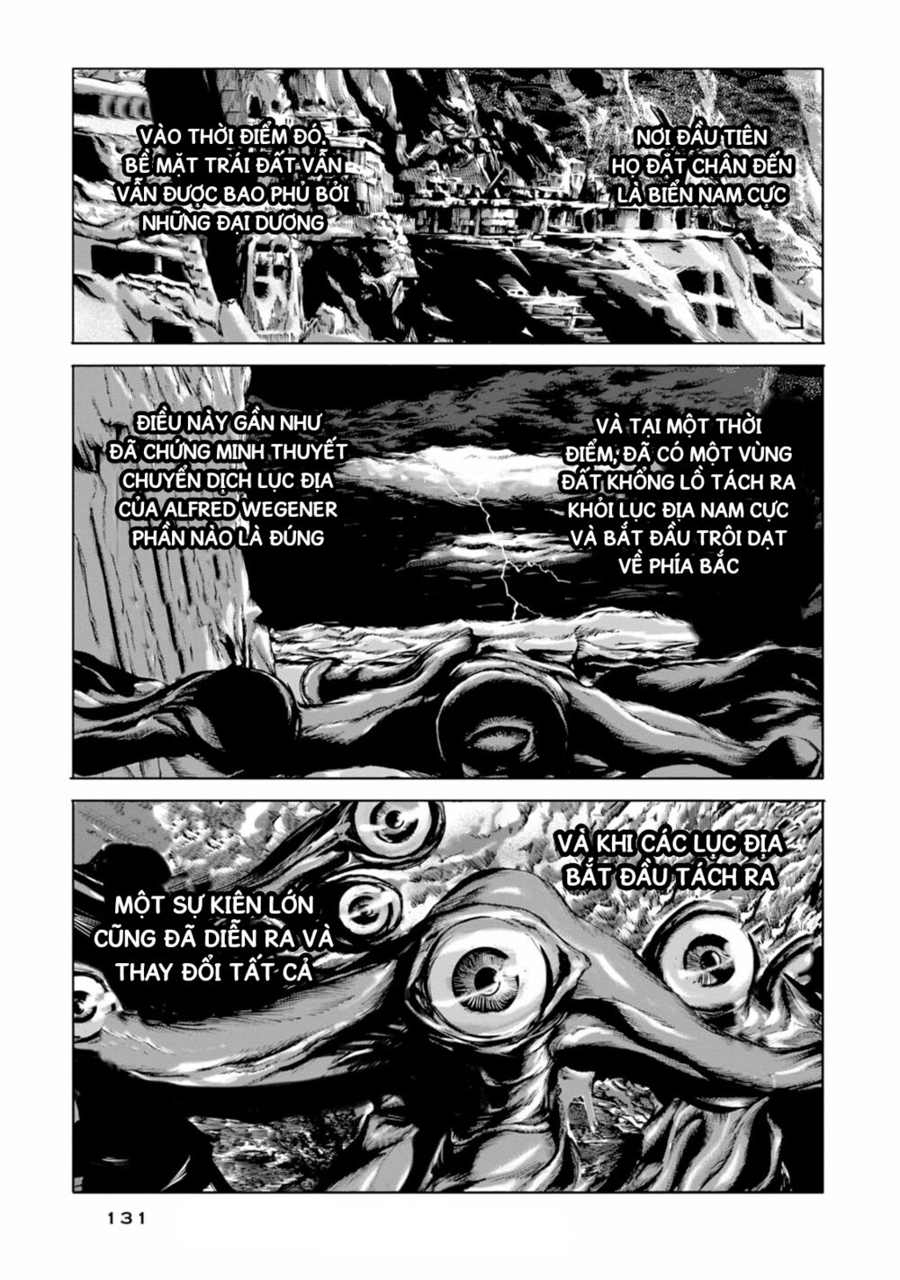 Kyouki no sanmyaku Nite - At the mountain of madness: Chapter 16: Kỷ nguyên của sự sáng tạo đang biến mất