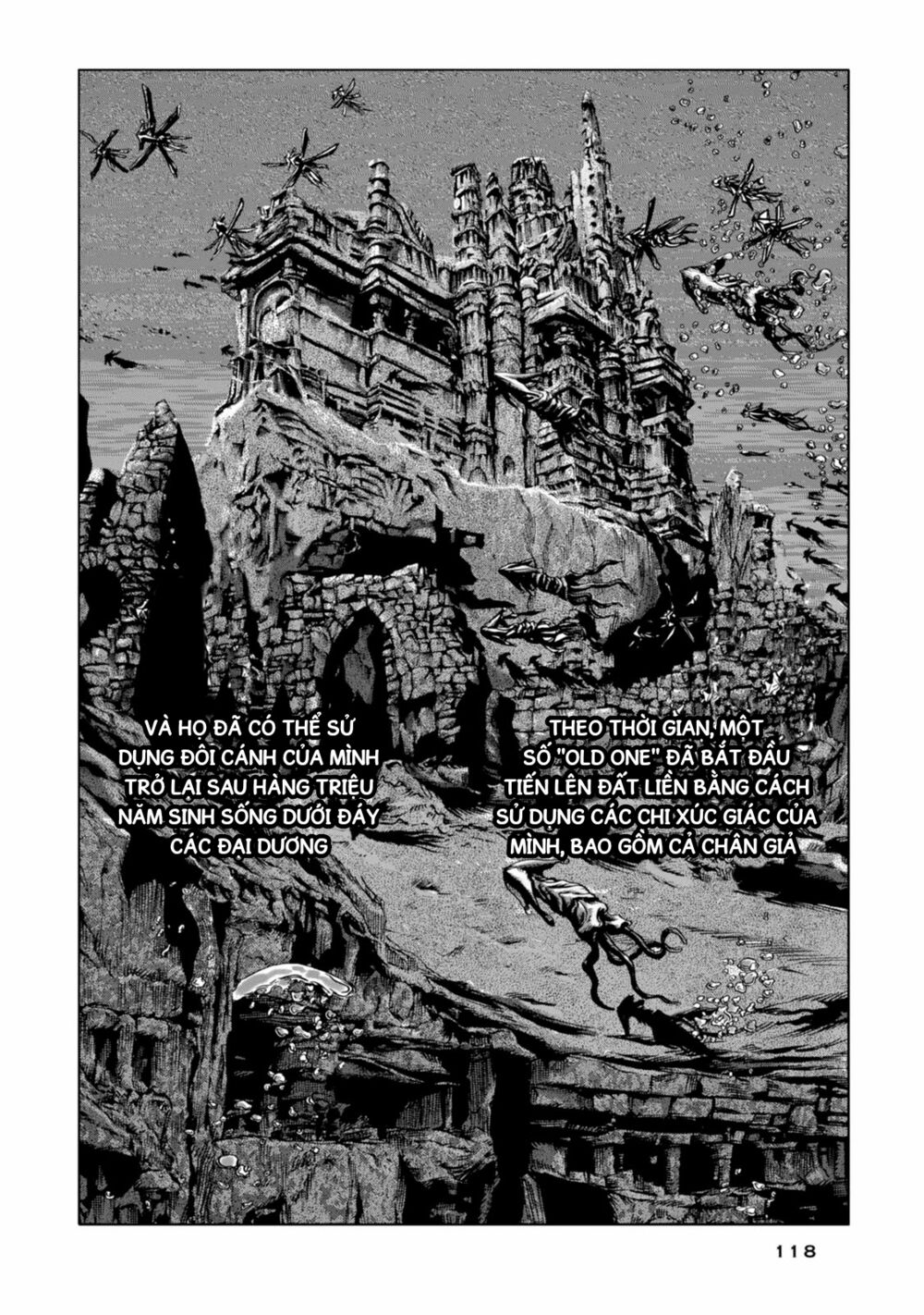 Kyouki no sanmyaku Nite - At the mountain of madness: Chapter 17: Kỷ nguyên của sự sáng tạo đang biến mất. "The Great Old One"