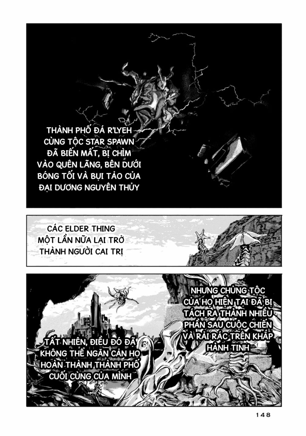 Kyouki no sanmyaku Nite - At the mountain of madness: Chapter 18: Kỷ nguyên của sự sáng tạo đang biến mất "Star Spawn Cthulhu và..."