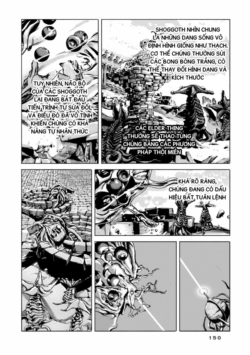 Kyouki no sanmyaku Nite - At the mountain of madness: Chapter 18: Kỷ nguyên của sự sáng tạo đang biến mất "Star Spawn Cthulhu và..."