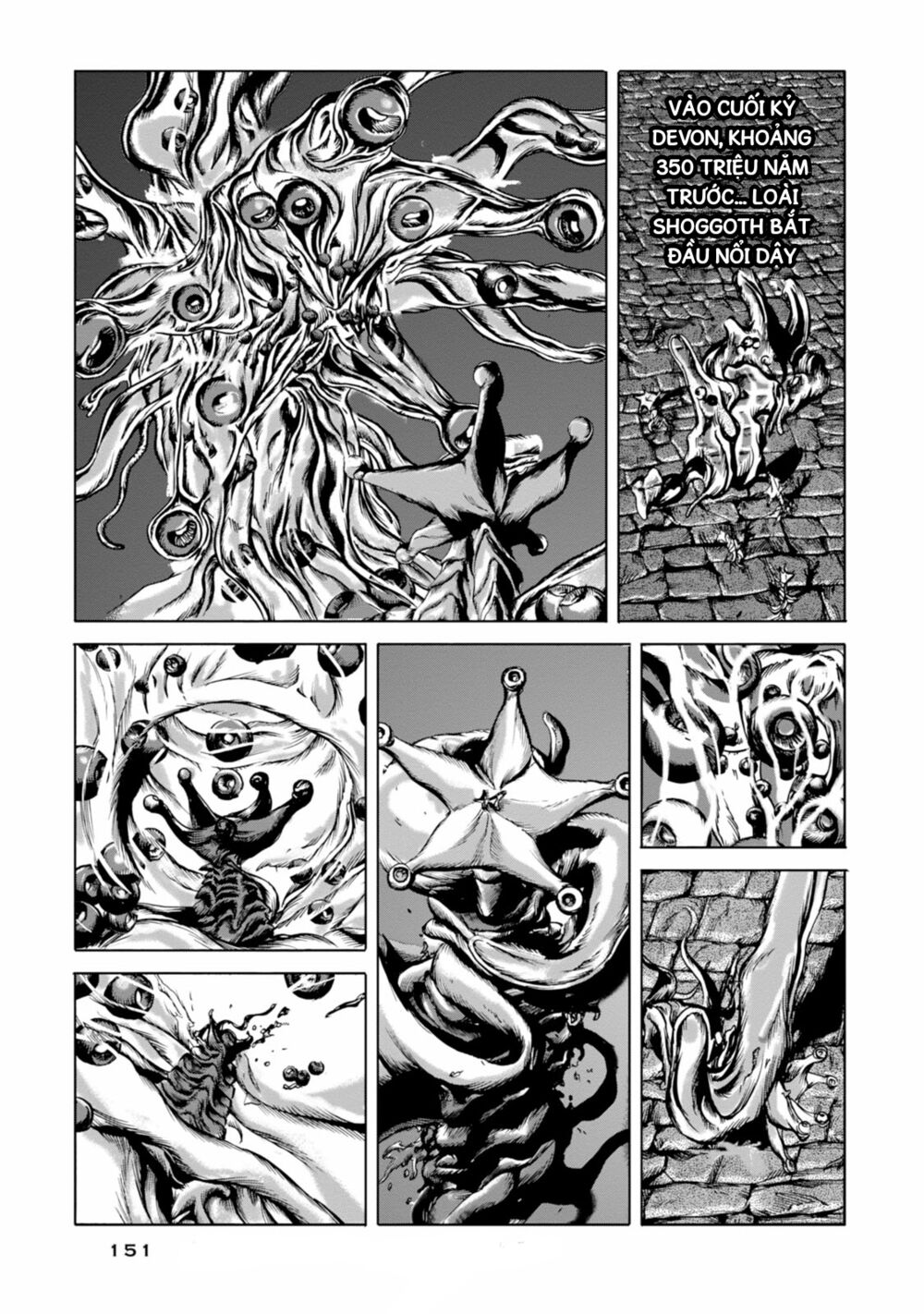 Kyouki no sanmyaku Nite - At the mountain of madness: Chapter 18: Kỷ nguyên của sự sáng tạo đang biến mất "Star Spawn Cthulhu và..."