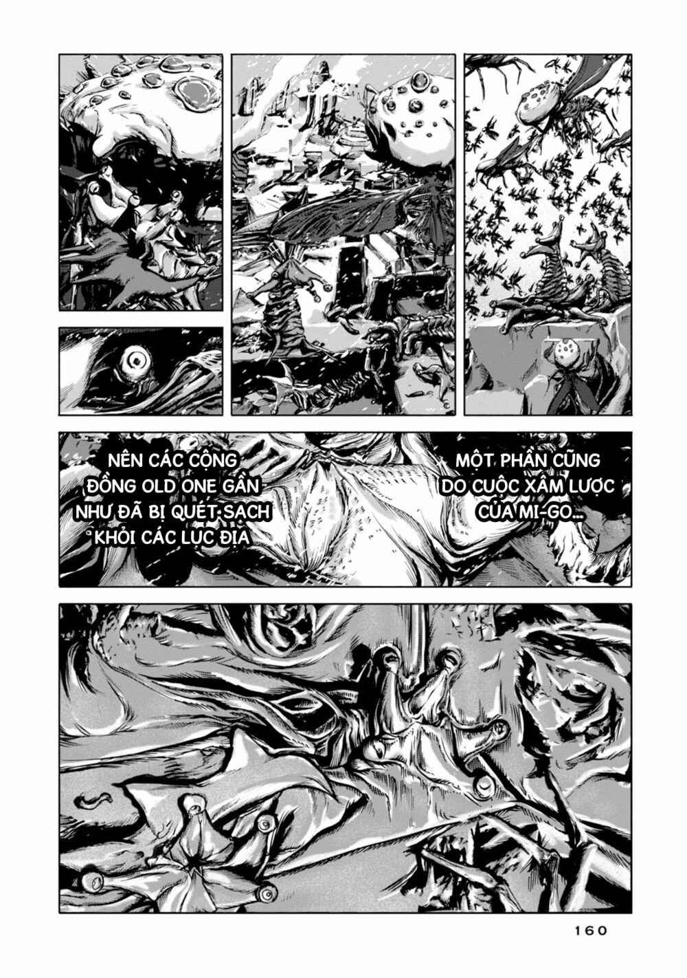 Kyouki no sanmyaku Nite - At the mountain of madness: Chapter 18: Kỷ nguyên của sự sáng tạo đang biến mất "Star Spawn Cthulhu và..."