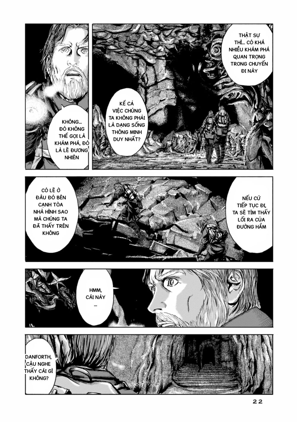 Kyouki no sanmyaku Nite - At the mountain of madness: Chapter 19: Gedney tội nghiệp