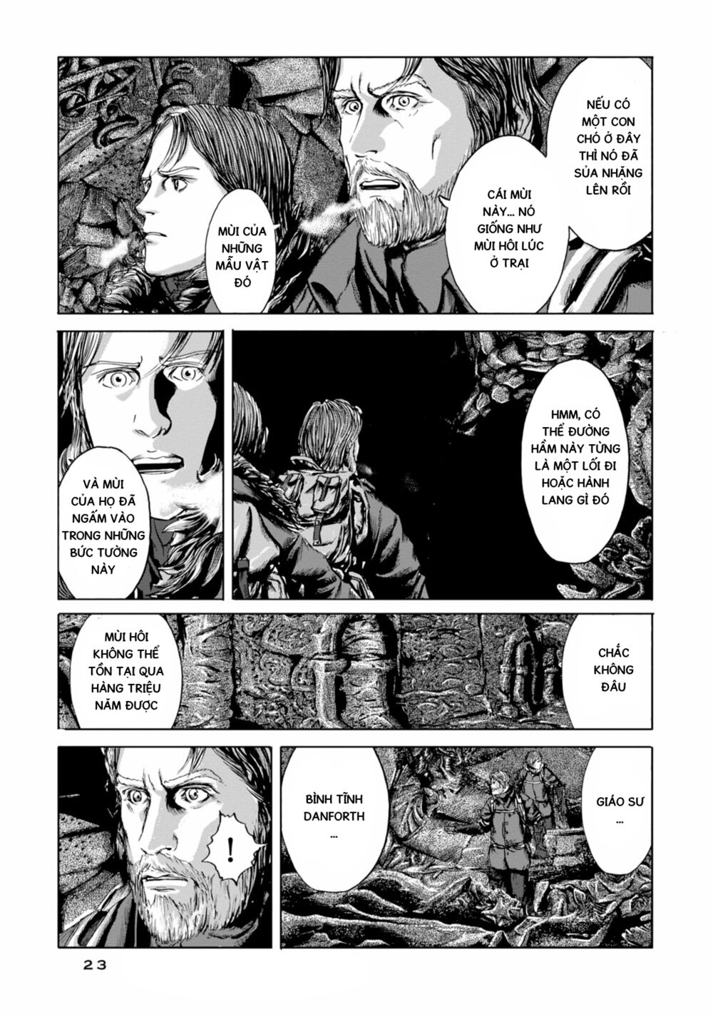 Kyouki no sanmyaku Nite - At the mountain of madness: Chapter 19: Gedney tội nghiệp